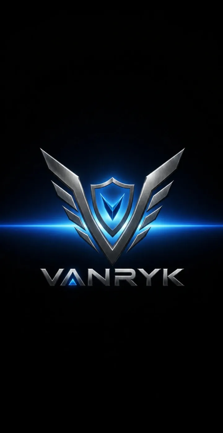 Vanryk app splash screen